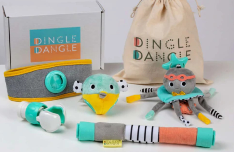 NEW! Dingle Dangle Headworn Nappy Changing Hack for Parents The
